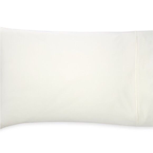 Hudson Park 1000TC Supima Sateen Pillowcase, Standard - 100% Exclusive. Ivory - Picture 1 of 3